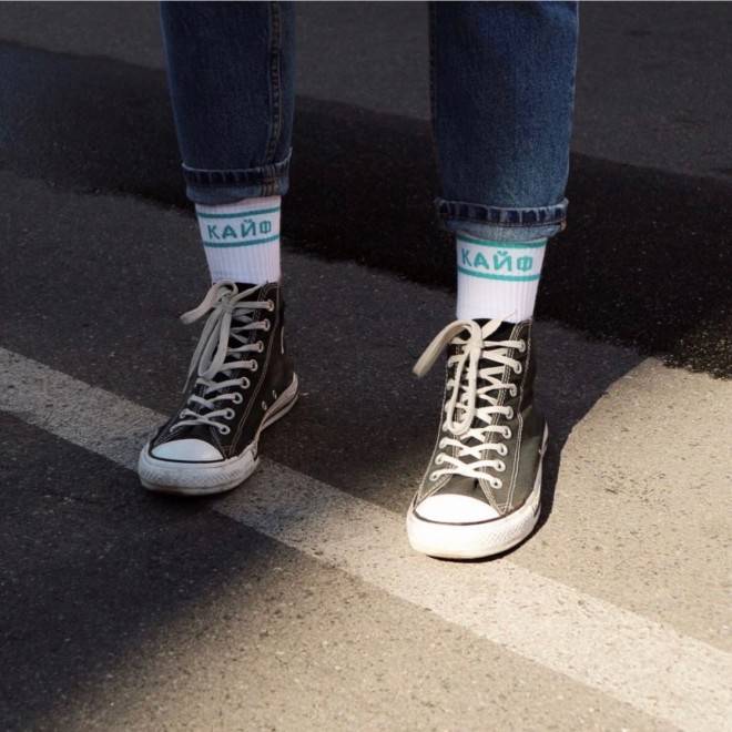 Носки высокие MySox Кайф