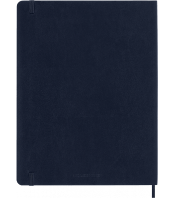 Большой Еженедельник Moleskine 2025 Сапфир Мягкий