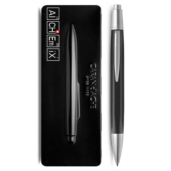 Ручка Caran d'Ache Alchemix Black + подарунковий футляр