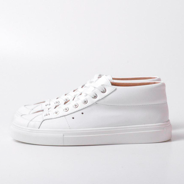 Кожаные кеды Jizuz Retro2 White