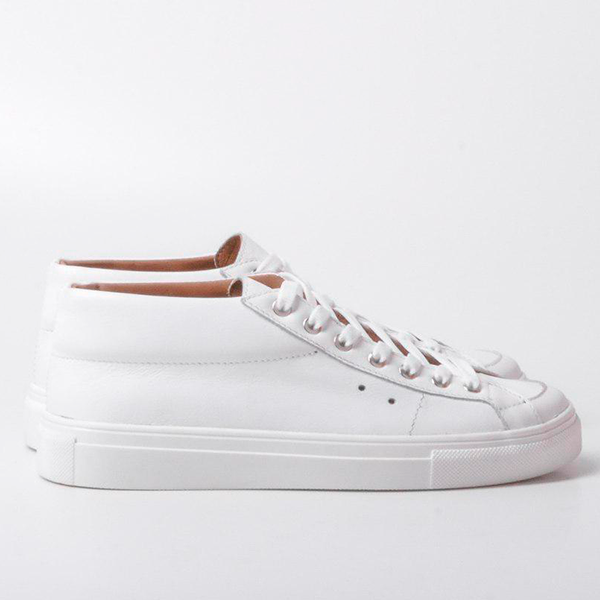 Кожаные кеды Jizuz Retro2 White