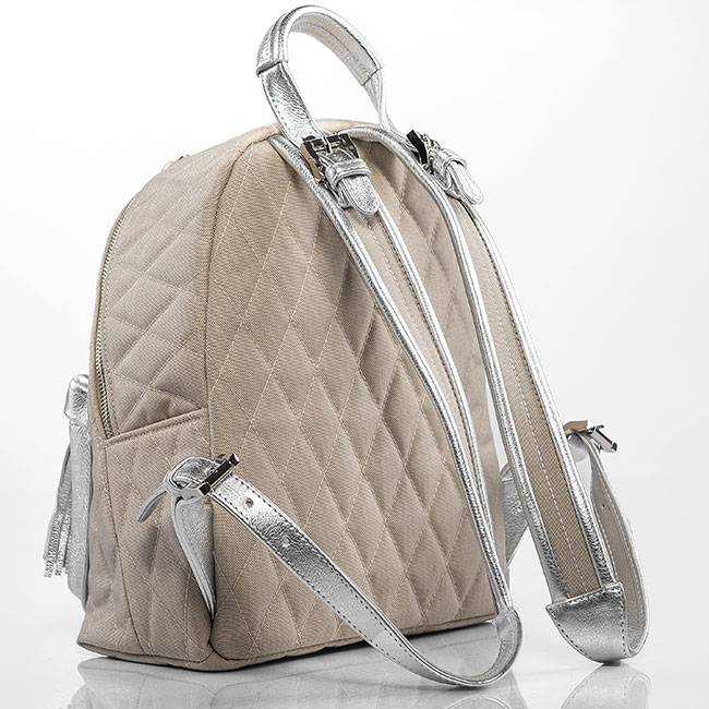 Рюкзак тканевый Silver S Yana Belyaeva Бежевый