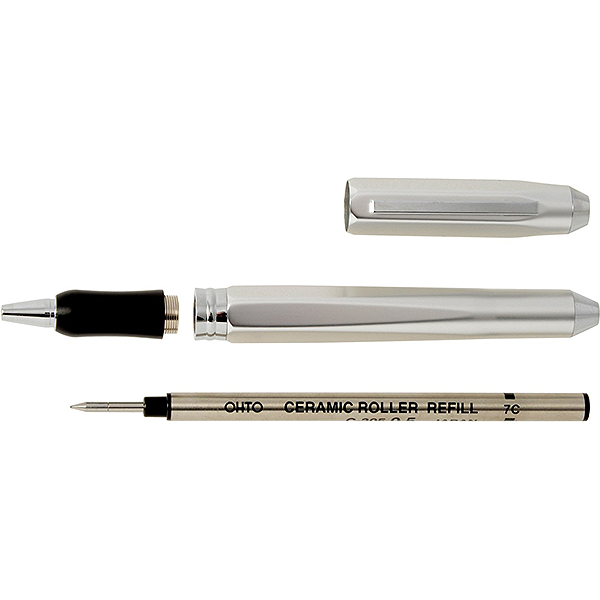 Керамическая ручка-роллер OHTO Dude Серебро