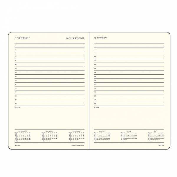 Ежедневник Leuchtturm1917 Карманный Черный 2019 (357876)