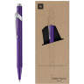 Ручка Caran d&#39;Ache 849 Nespresso Фіолетова + Подарунковий Бокс