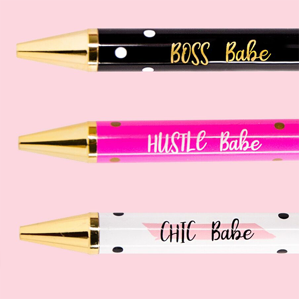 Ручка шариковая Chicardi Hustle Babe