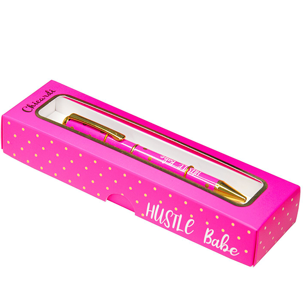 Ручка шариковая Chicardi Hustle Babe