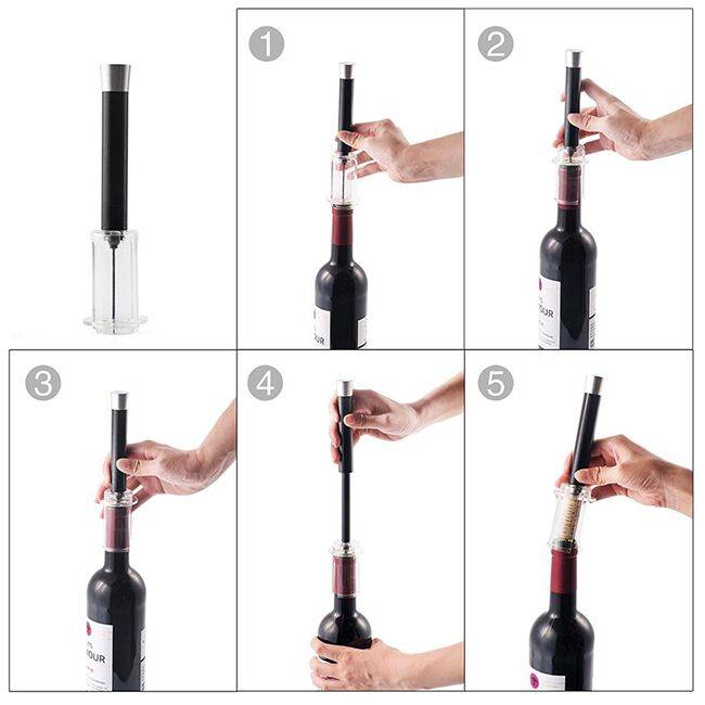 Помповый Штопор Unique Металлический