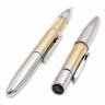 Ручка Fisher Space Pen Инфиниум Золотой Титан и Хром Синие Чернила