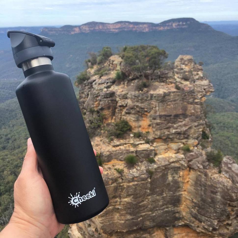 Термобутылка Cheeki Insulated Active 600 ml Matte Black