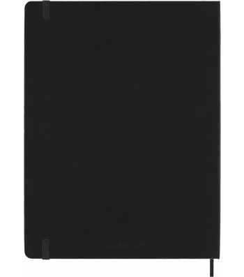 Великий Щотижневик Moleskine 2024 Чорний