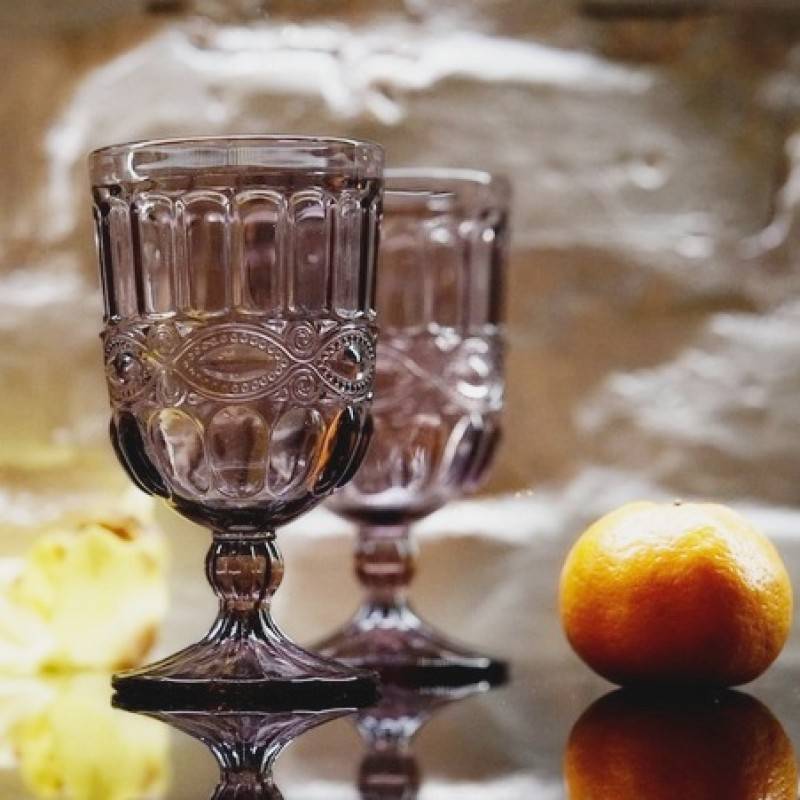 Бокал Кубок розовый 275 мл