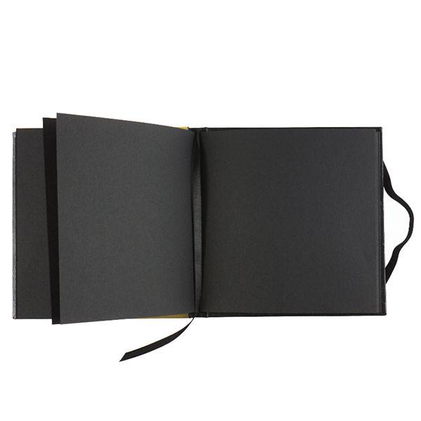 Скетчбук для маркеров Sketch Terier квадратный 15 х 15 см Черные Листы