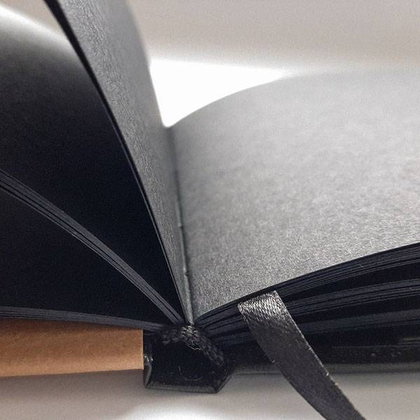 Скетчбук для маркеров Sketch Terier квадратный 15 х 15 см Черные Листы