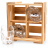 Набір для чоловіка Whisky Set (набір склянок + камені для охолодження віскі)