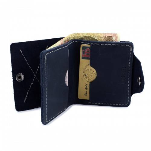 Портмоне тонке Black Brier Темно-синє