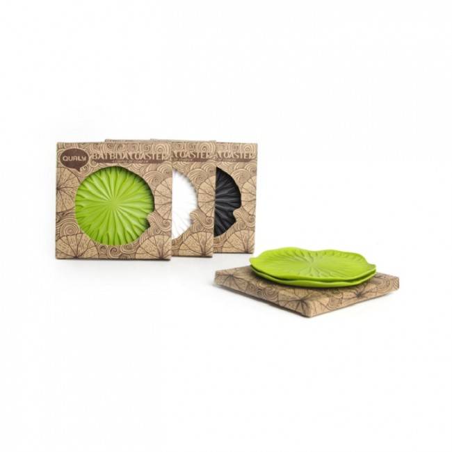 Набор подставок для напитков Qualy Листья Лотоса
