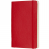 Кишеньковий блокнот Moleskine Classic Червоний М&#39;яка обкладинка Чисті аркуші