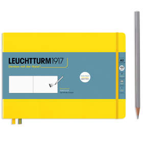 Скетчбук для маркеров Leuchtturm1917 Medium Landscape Лимонный (362368)