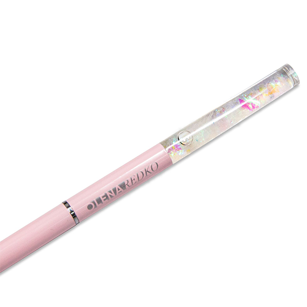 Ручка шариковая с блестками Tropical Olena Redko