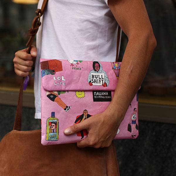 Чехол для MacBook 13" Paper Ninja Pink M