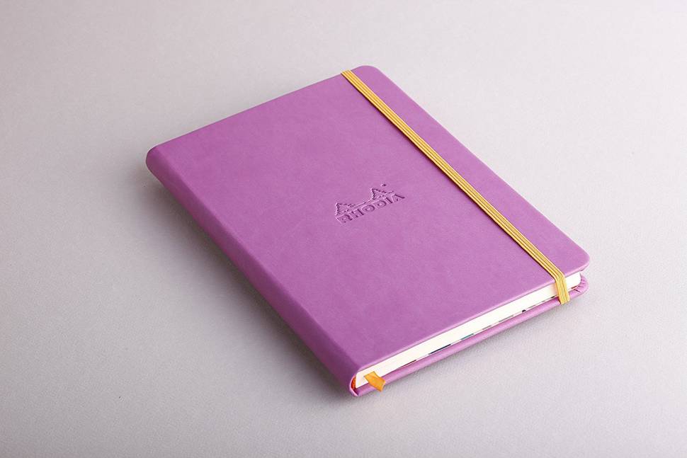 Блокнот Rhodia Rhodiarama розовый А5 в линию