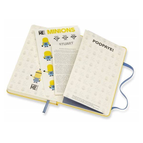 Записная книга Moleskine Minions карманная Линия Желтая