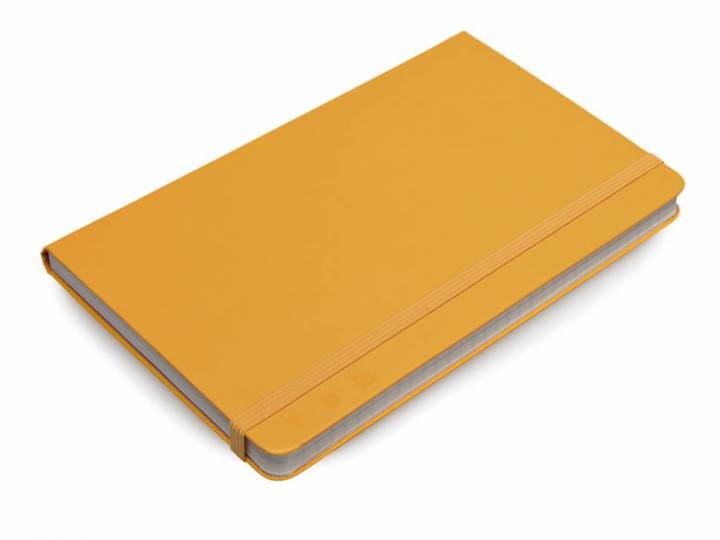 Середній блокнот Moleskine Classic Тверда обкладинка Жовтий Клітка