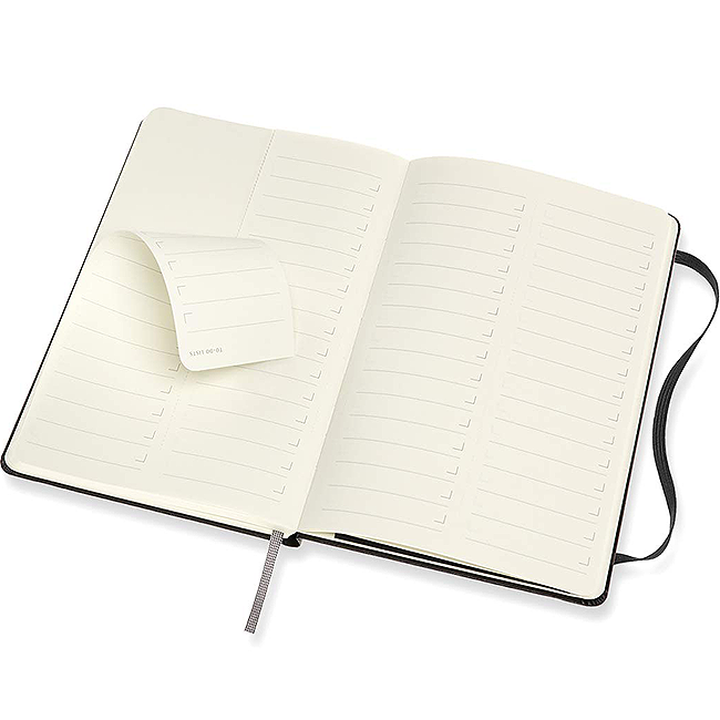 Середній тижневик без дат Moleskine Folio Professional Чорний