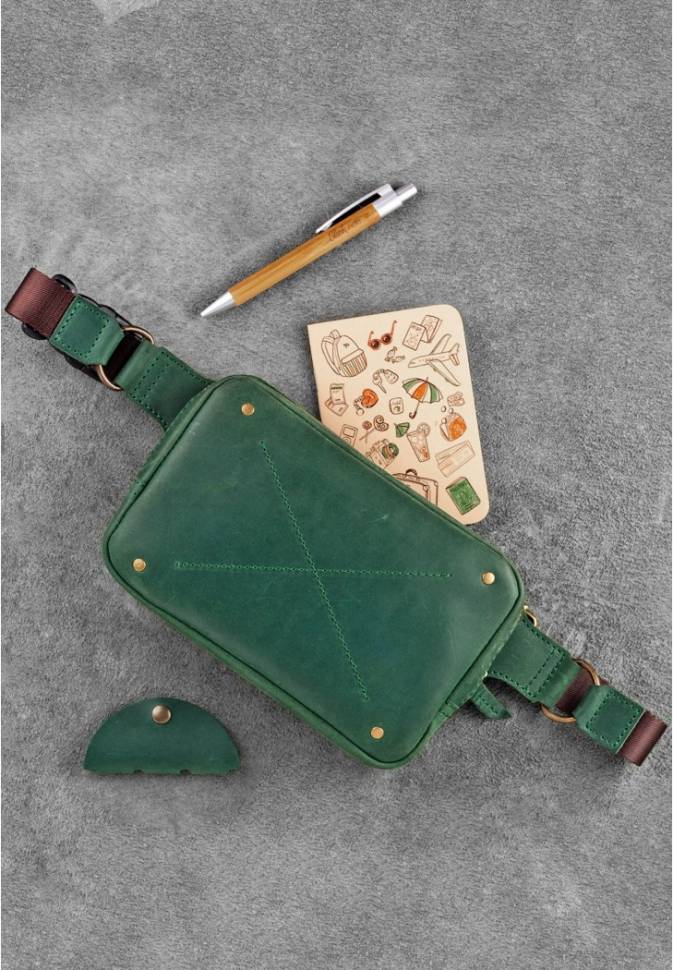 Сумка на пояс BlankNote DropBag Смарагд