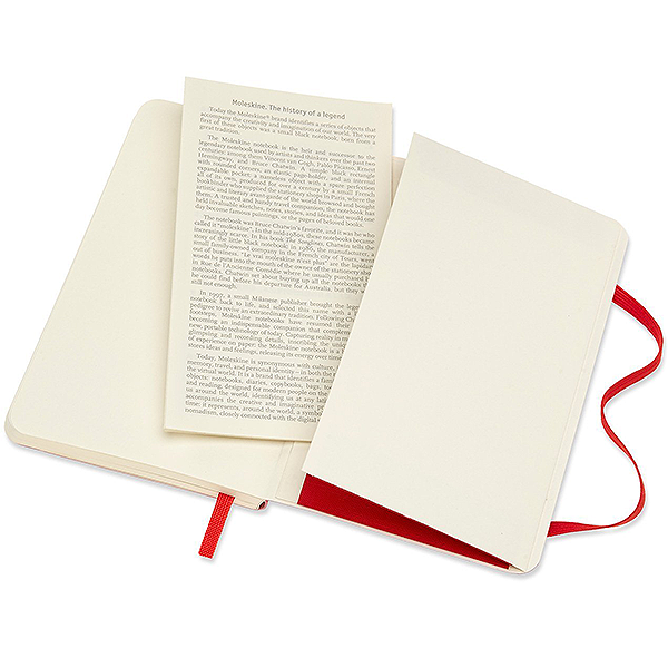 Кишеньковий блокнот Moleskine Classic Червоний М&#39;яка обкладинка Точка