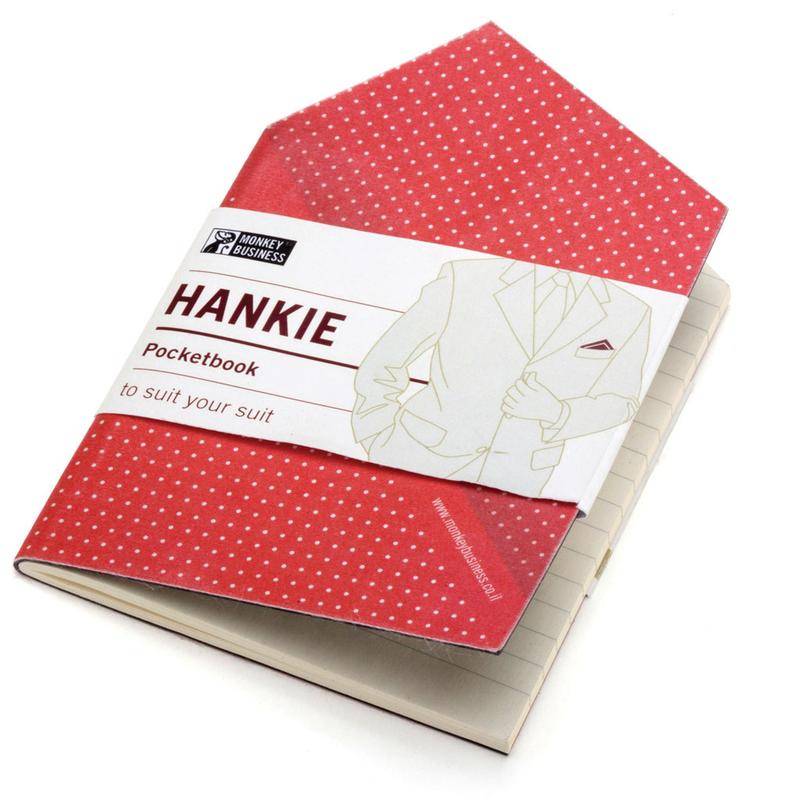 Нотатки Monkey Business Hankie Pocketbook червона