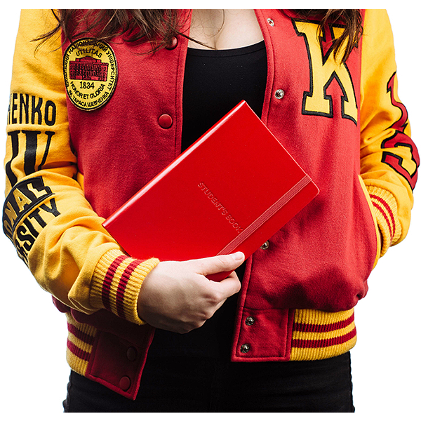 Дневник студента Student's Book А5 Красный Дневник студента Student's Book А5 Красный