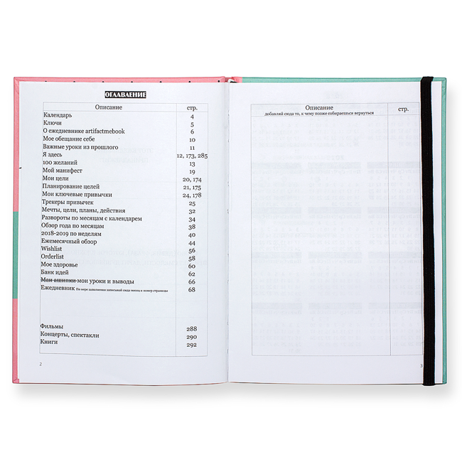 Планер Artifact Dream And Grow