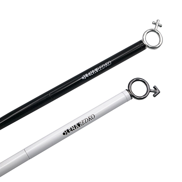 Набор шариковых ручек с украшениями Венера Марс Olena Redko