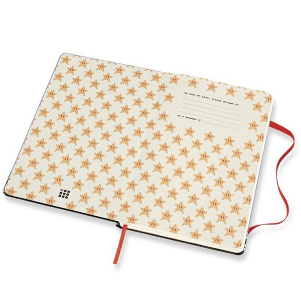 Средний Блокнот Moleskine Super Mario Синий Линия
