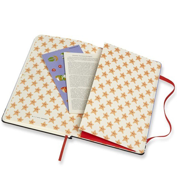 Средний Блокнот Moleskine Super Mario Синий Линия