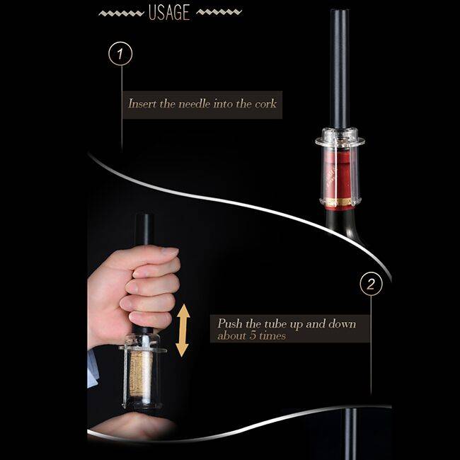 Помповый Штопор Unique Пластмассовый