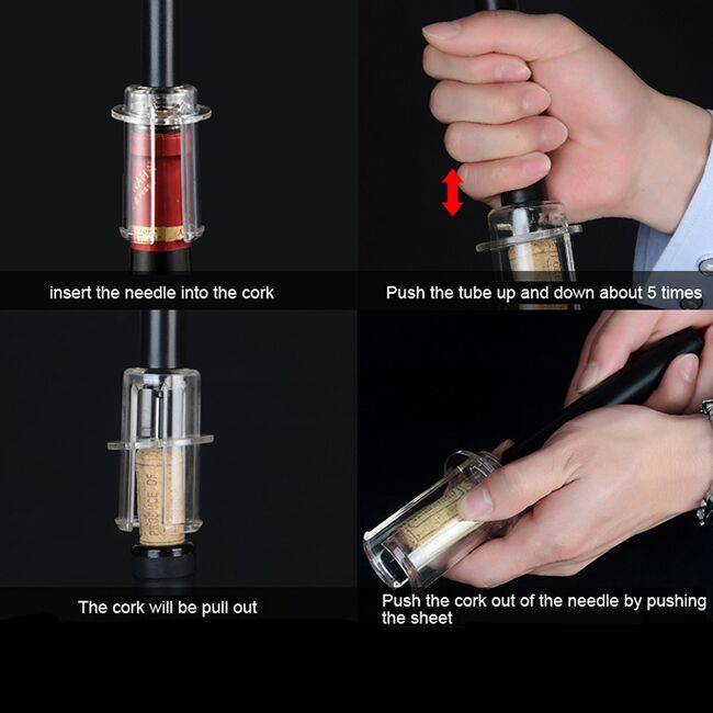 Помповый Штопор Unique Пластмассовый