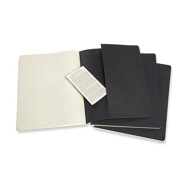 Блокнот Moleskine Cahier XXL Точка Черный