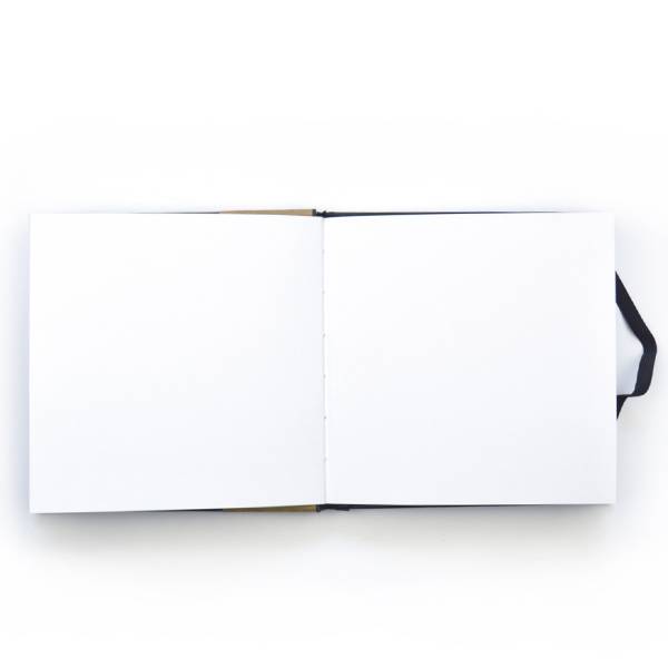 Скетчбук для маркеров PRO Sketch Terier 15x15 см Чёрный