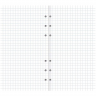 Комплект бланків Filofax Clipbook Personal White Клітка (344006)