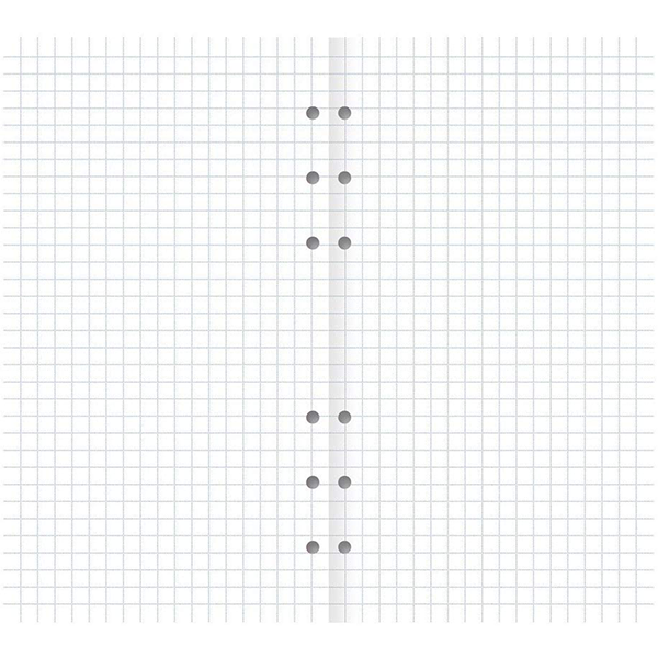 Комплект бланков Filofax Clipbook Personal White Клетка (344006)
