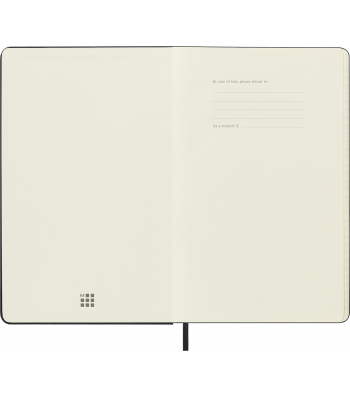 Средний Еженедельник Moleskine 2024 Горизонтальный Черный