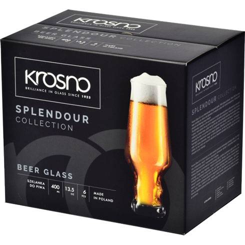 Стакан для пива Krosno Beer Splendour 400 мл