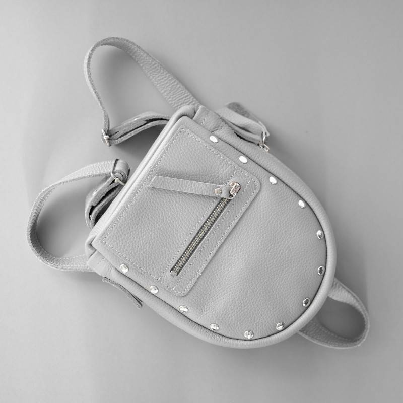 Рюкзак из кожи JIZUZ Baby Sport Grey