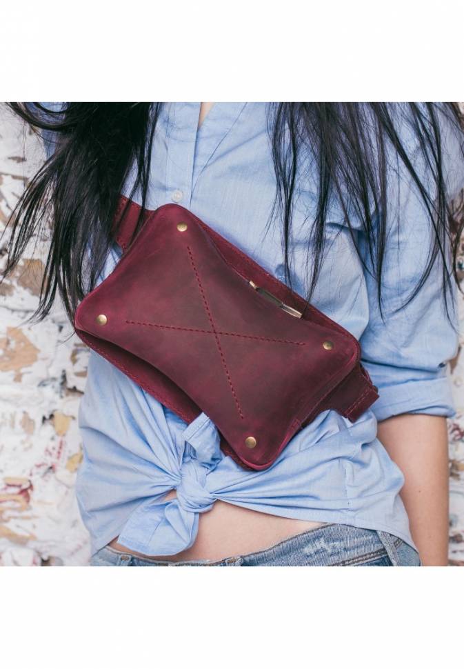 Сумка на пояс BlankNote DropBag Виноград