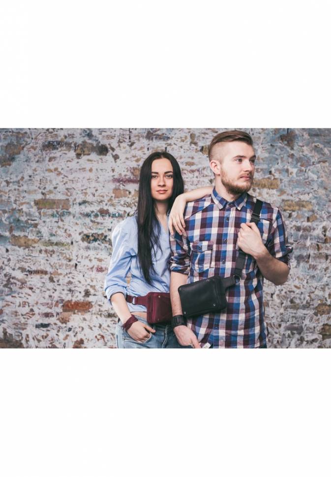 Сумка на пояс BlankNote DropBag Виноград