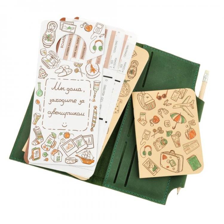 Тревел-кейс BlankNote 3.0 Изумруд-мандала