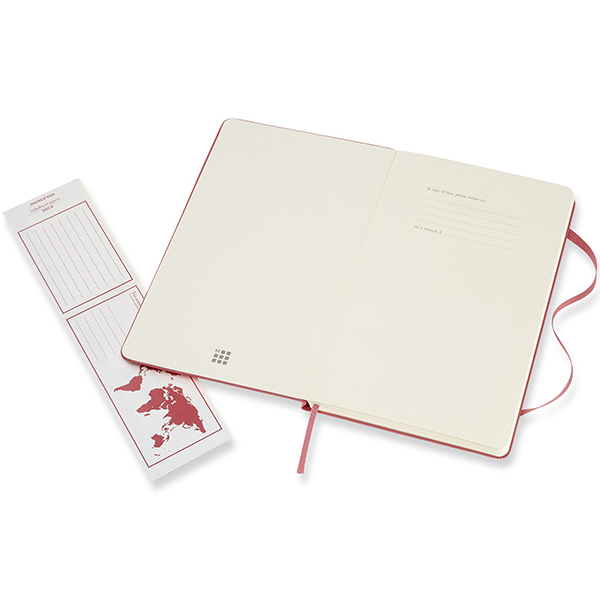 Середній блокнот Moleskine Classic Тверда обкладинка Пастельно-рожевий Чисті аркуші